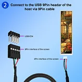pc case monitor mount